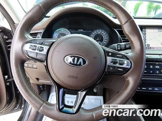 KIA K7 HYBRID 2017 — 223 866 км, чёрный, Корея — под ключ — фото 8
