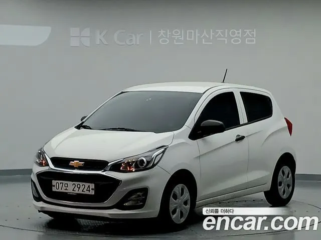 CHEVROLET SPARK 2019 — 64 225 км, белый, Корея — под ключ — фото 2
