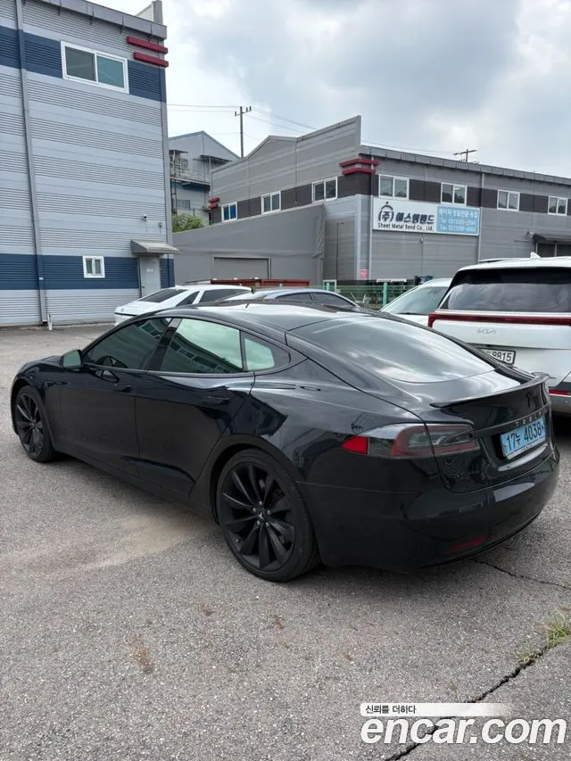 TESLA MODEL S 2017 — 164 000 км, чёрный, Корея — под ключ — фото 9