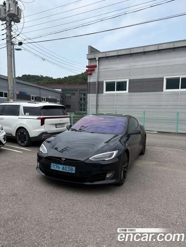 TESLA MODEL S 2017 — 164 000 км, чёрный, Корея — под ключ — фото 10