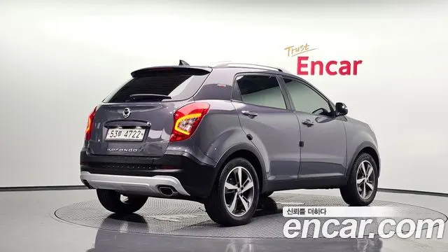 KGM STYLE KORANDO C 2017 — 173 902 км, серебристо-серый, Корея — под ключ — фото 1