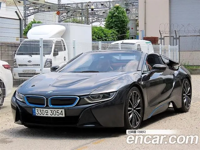 BMW I8 2019 — 90 333 км, серый, Корея — под ключ — фото 6