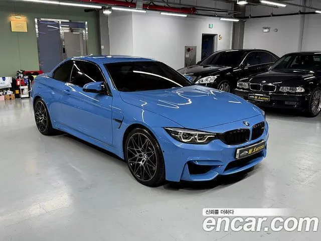 BMW M4 2019 — 59 762 км, синий, Корея — под ключ — фото 3