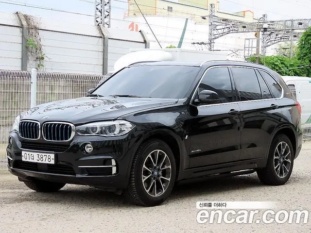 BMW X5 2018 — 78 833 км, чёрный, Корея — под ключ — фото 1