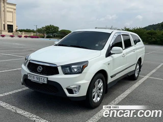 KGM KORANDO SPORTS 2016 — 217 964 км, белый, Корея — под ключ — фото 2