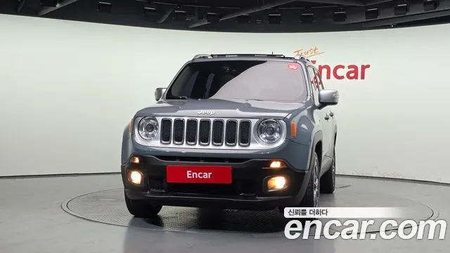 JEEP RENEGADE 2017 — 173 658 км, голубой, Корея — под ключ — фото 3