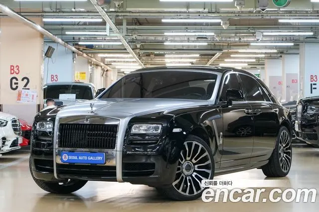 ROLLS-ROYCE GHOST 2014 — 65 900 км, чёрный, Корея — под ключ — фото 3