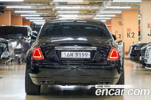 ROLLS-ROYCE GHOST 2014 — 65 900 км, чёрный, Корея — под ключ — фото 4