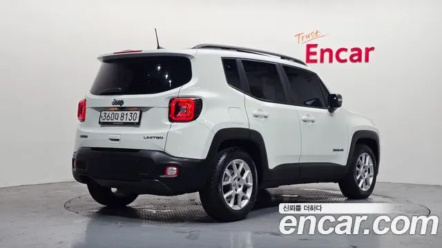 JEEP RENEGADE 2020 — 125 105 км, белый, Корея — под ключ — фото 2