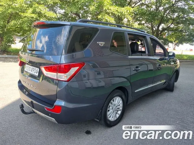 KGM KORANDO TURISMO 2017 — 149 907 км, синий, Корея — под ключ — фото 6