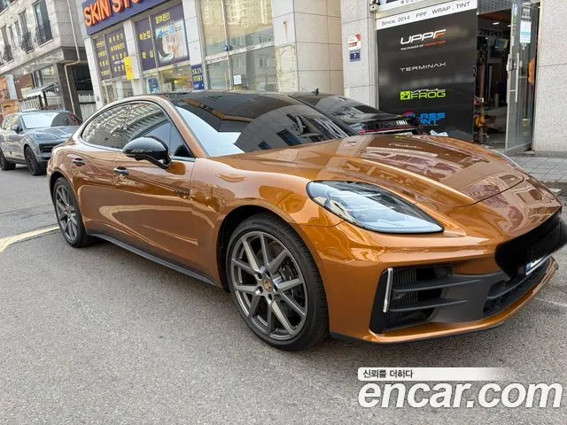 PORSCHE PANAMERA 2025 — 3 800 км, золотистый, Корея — под ключ — фото 12