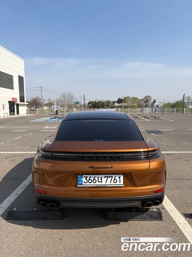 PORSCHE PANAMERA 2025 — 3 800 км, золотистый, Корея — под ключ — фото 4