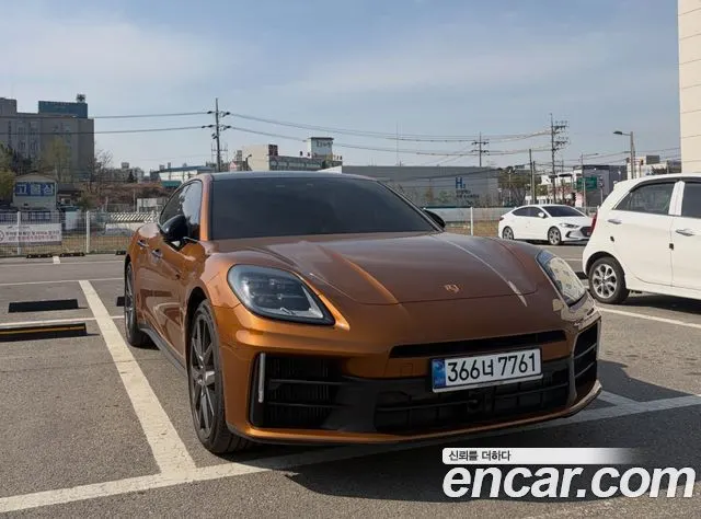PORSCHE PANAMERA 2025 — 3 800 км, золотистый, Корея — под ключ — фото 6