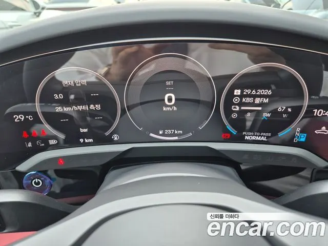 PORSCHE TAYCAN 2026 — 700 км, белый-перламутр, Корея — под ключ — фото 5