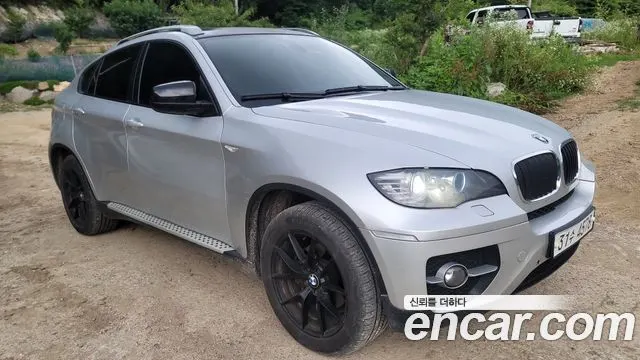 BMW X6 2011 — 333 000 км, серебристый, Корея — под ключ — фото 10
