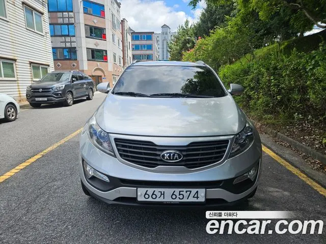 KIA SPORTAGE R 2011 — 220 000 км, серебристый, Корея — под ключ — фото 12