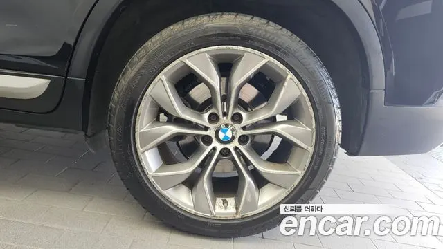 BMW X3 2015 — 216 388 км, чёрный, Корея — под ключ — фото 5