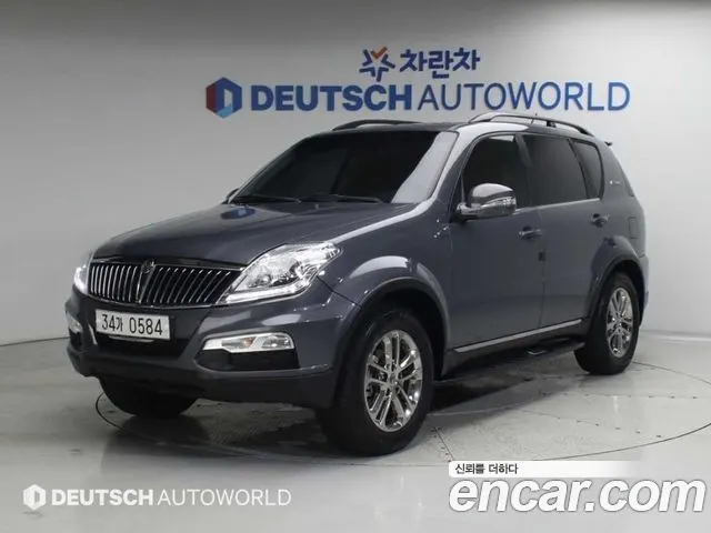 KGM REXTON W — из Кореи под ключ