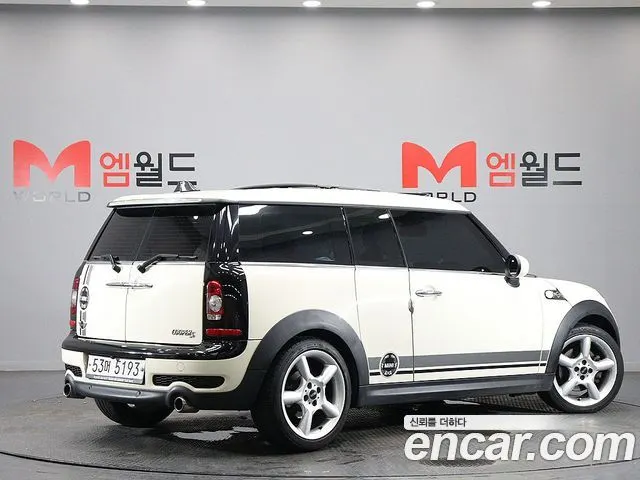 MINI COOPER S CLUBMAN 2010 — 74 433 км, белый-перламутр, Корея — под ключ — фото 3