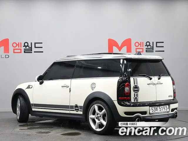 MINI COOPER S CLUBMAN 2010 — 74 433 км, белый-перламутр, Корея — под ключ — фото 4