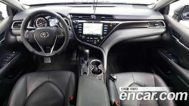 TOYOTA CAMRY 2018 — 102 006 км, чёрный, Корея — под ключ — фото 7