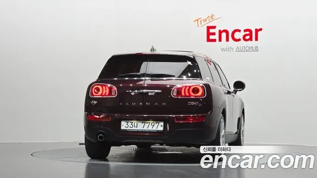 MINI COOPER D CLUBMAN 2018 — 98 367 км, коричневый, Корея — под ключ — фото 4