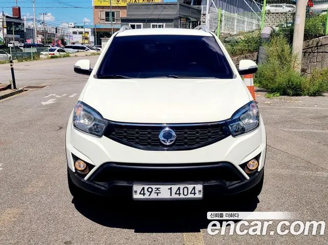 KGM KORANDO C 2016 — 115 700 км, белый, Корея — под ключ — фото 9