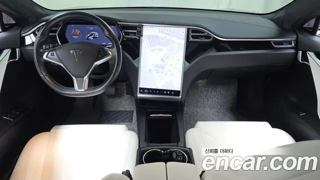 TESLA MODEL S 2017 — 79 468 км, чёрный, Корея — под ключ — фото 7