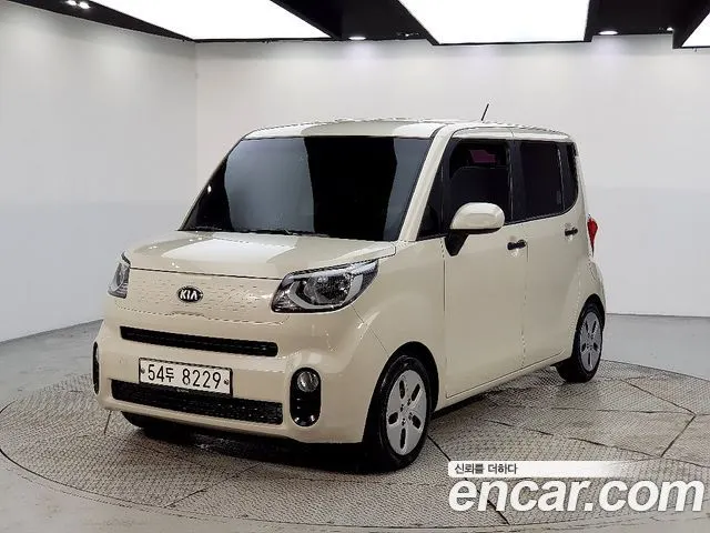 KIA RAY 2018 — 250 000 км, белый-перламутр, Корея — под ключ — фото 1