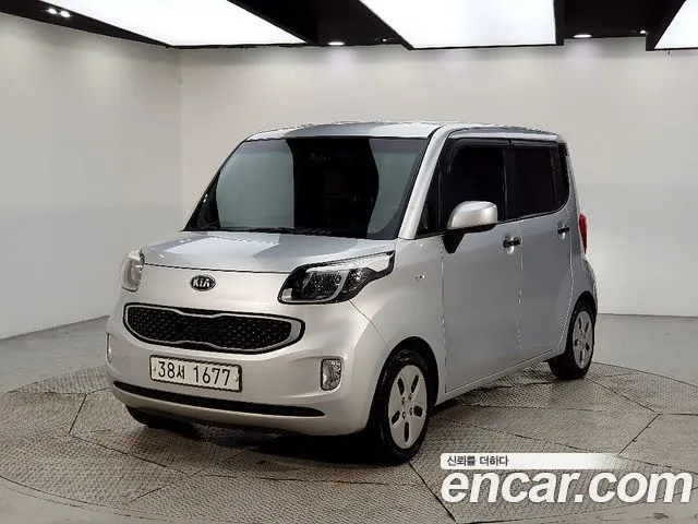 KIA RAY 2014 — 201 000 км, серебристый, Корея — под ключ — фото 1