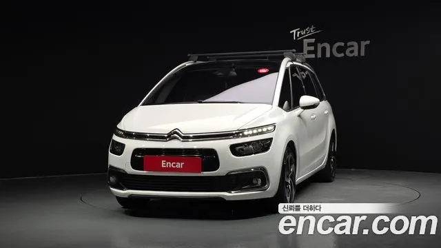 CITROEN GRAND C4 PICASSO 2018 — 81 097 км, белый, Корея — под ключ — фото 3