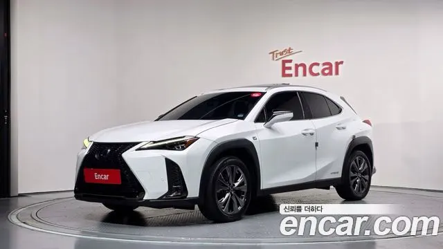 LEXUS UX250H 2020 — 45 676 км, белый, Корея — под ключ — фото 1