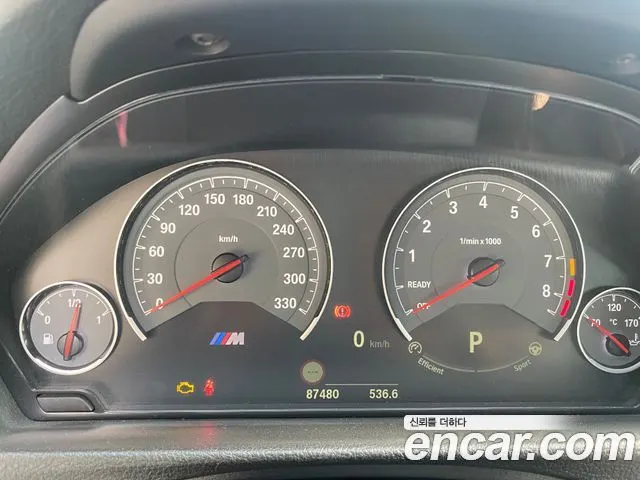 BMW M4 2015 — 89 000 км, голубой, Корея — под ключ — фото 8