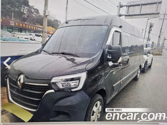 RENAULT KOREA MASTER 2019 — 30 000 км, чёрный, Корея — под ключ — фото 1
