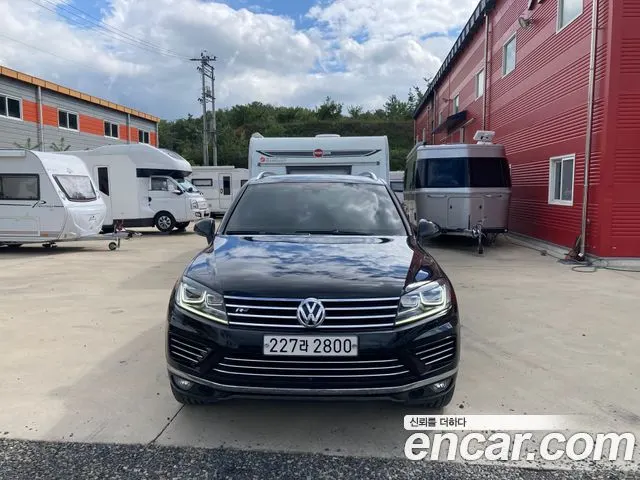 VOLKSWAGEN TOUAREG 2016 — 203 000 км, Корея — под ключ — фото 3