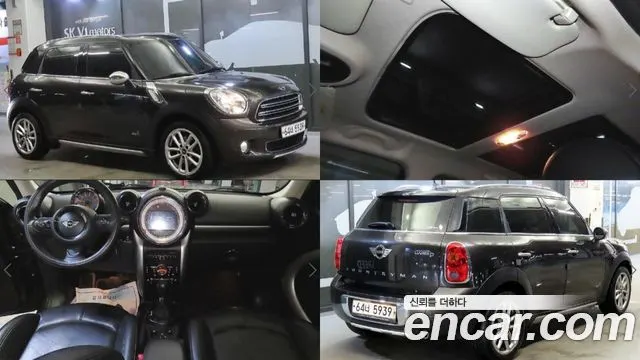 MINI COOPER D COUNTRYMAN 2015 — 131 737 км, серый, Корея — под ключ — фото 1