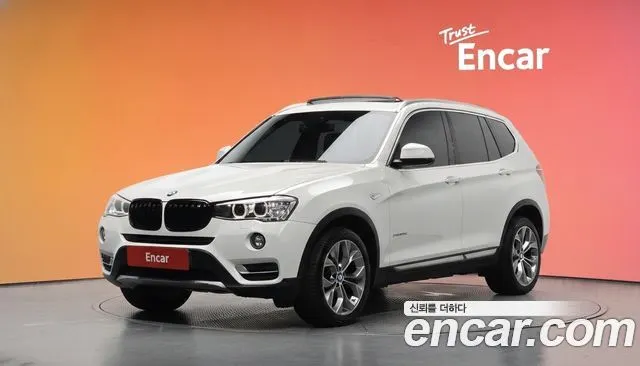 BMW X3 2016 — 135 421 км, белый, Корея — под ключ — фото 2