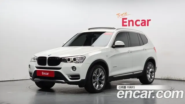 BMW X3 2016 — 135 421 км, белый, Корея — под ключ — фото 11