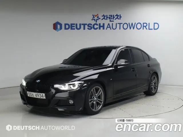 BMW 3 SERIES 2018 — 33 753 км, чёрный, Корея — под ключ — фото 5