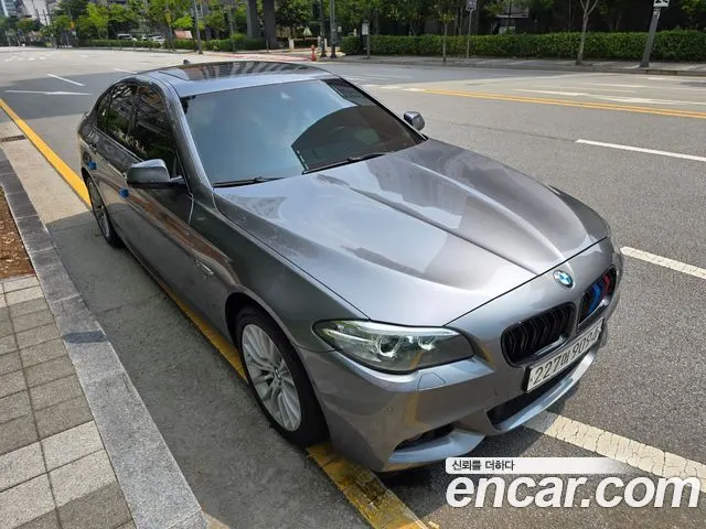 BMW 5 SERIES 2016 — 82 891 км, серый, Корея — под ключ — фото 3