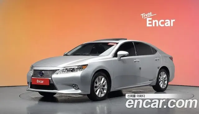 LEXUS ES300H 2014 — 113 144 км, серебристый, Корея — под ключ — фото 2