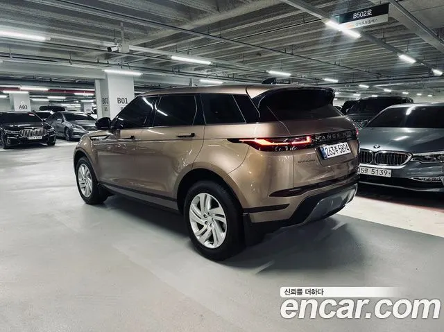 LAND ROVER RANGE ROVER EVOQUE 2025 — 4 982 км, светло-золотистый, Корея — под ключ — фото 3
