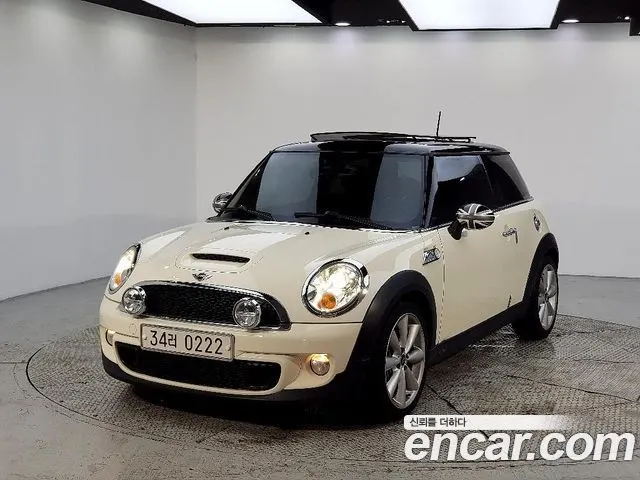 MINI COOPER S 2011 — 200 330 км, белый-перламутр, Корея — под ключ — фото 1