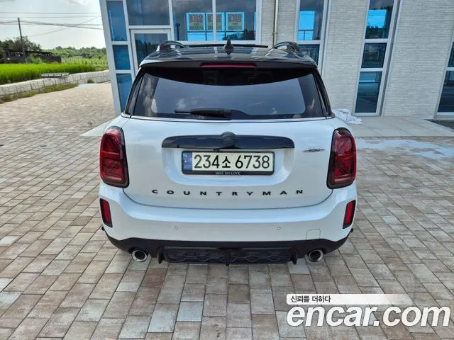 MINI COOPER S COUNTRYMAN 2024 — 26 475 км, белый, Корея — под ключ — фото 2