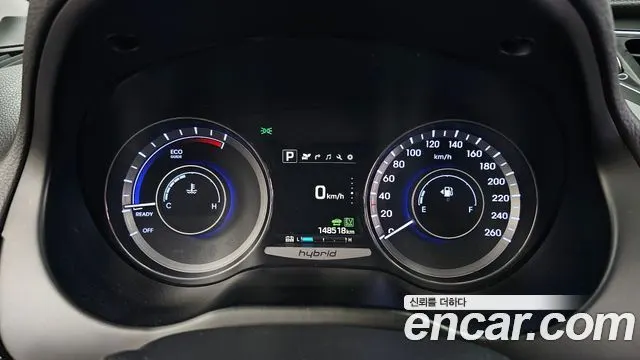 HYUNDAI GRANDEUR HYBRID 2016 — 148 518 км, белый, Корея — под ключ — фото 8