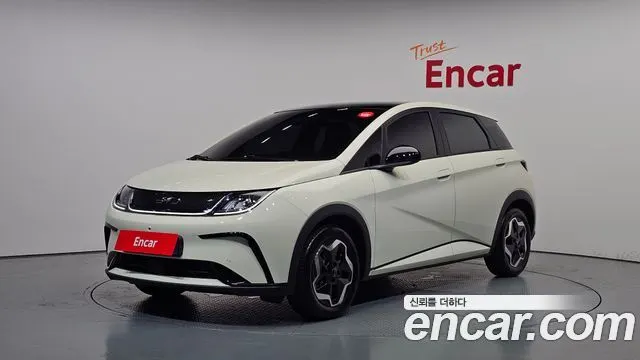 BYD DOLPHIN 2026 — 1 657 км, белый-перламутр, Корея — под ключ — фото 1
