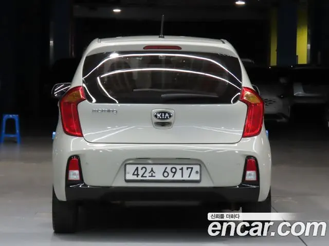 KIA MORNING 2016 — 41 800 км, белый-перламутр, Корея — под ключ — фото 4
