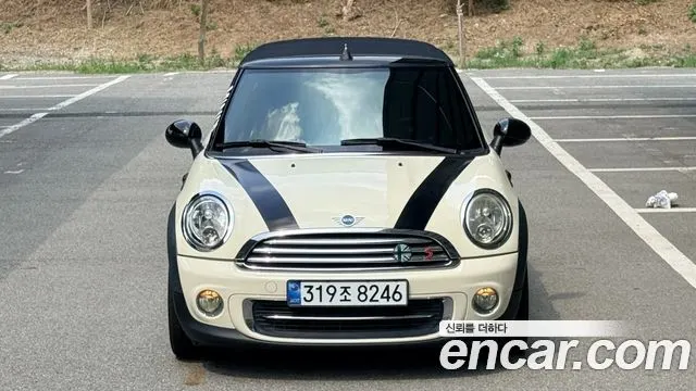 MINI COOPER CONVERTIBLE 2012 — 122 429 км, белый-перламутр, Корея — под ключ — фото 3