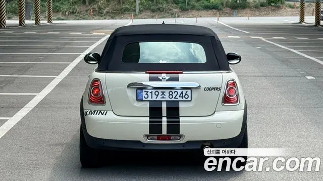 MINI COOPER CONVERTIBLE 2012 — 122 429 км, белый-перламутр, Корея — под ключ — фото 4