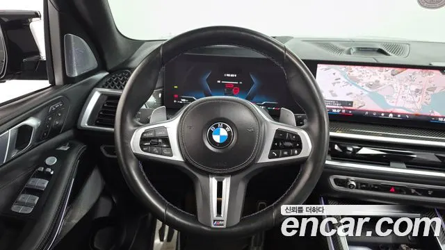 BMW X7 2024 — 45 214 км, чёрный, Корея — под ключ — фото 12